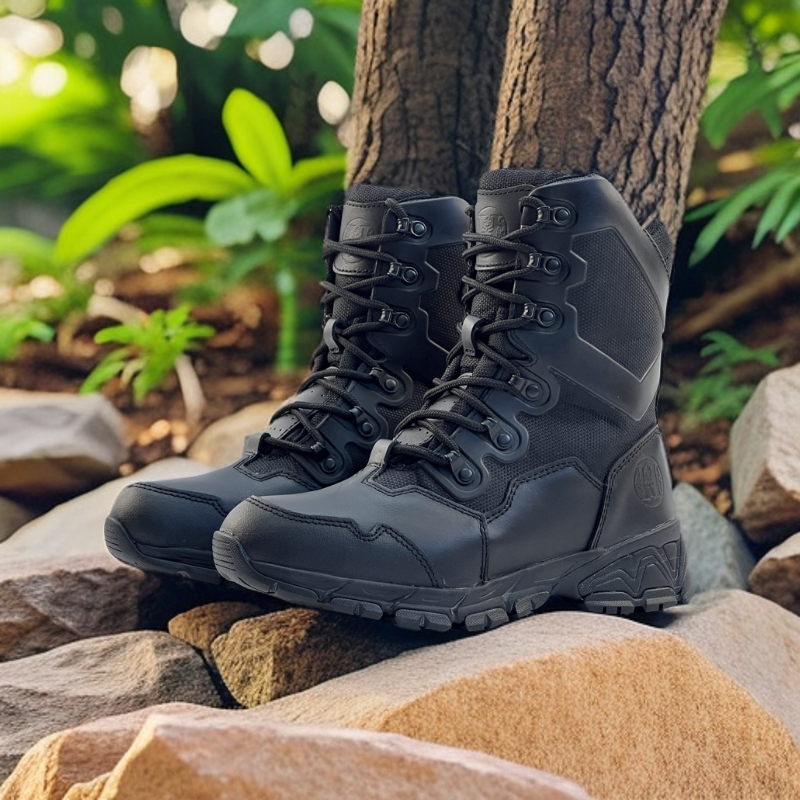 直播同价侧拉链沙漠靴执勤靴户外登山战术靴减震护踝作训鞋轻便