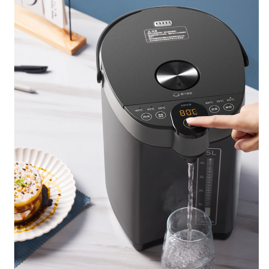 Midea/美的电热水壶恒温电热水瓶家用家全自动小型一体机速热调温