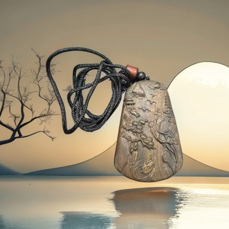 D66印度尼西亚沉香木串吊坠