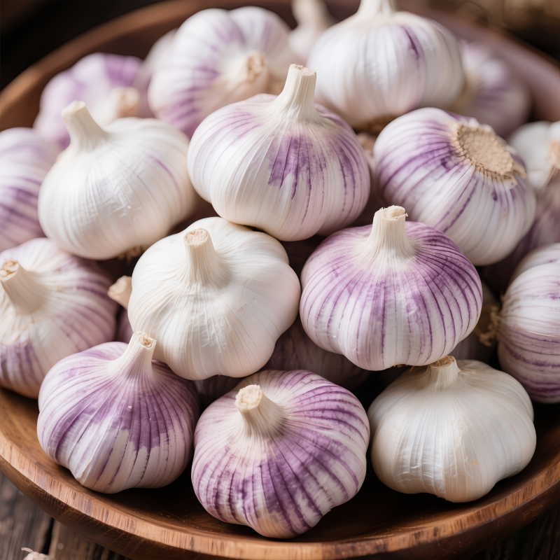 3斤大蒜头】干蒜大蒜多瓣蒜紫皮蒜炒菜提香厨房必备调味料80g-3斤