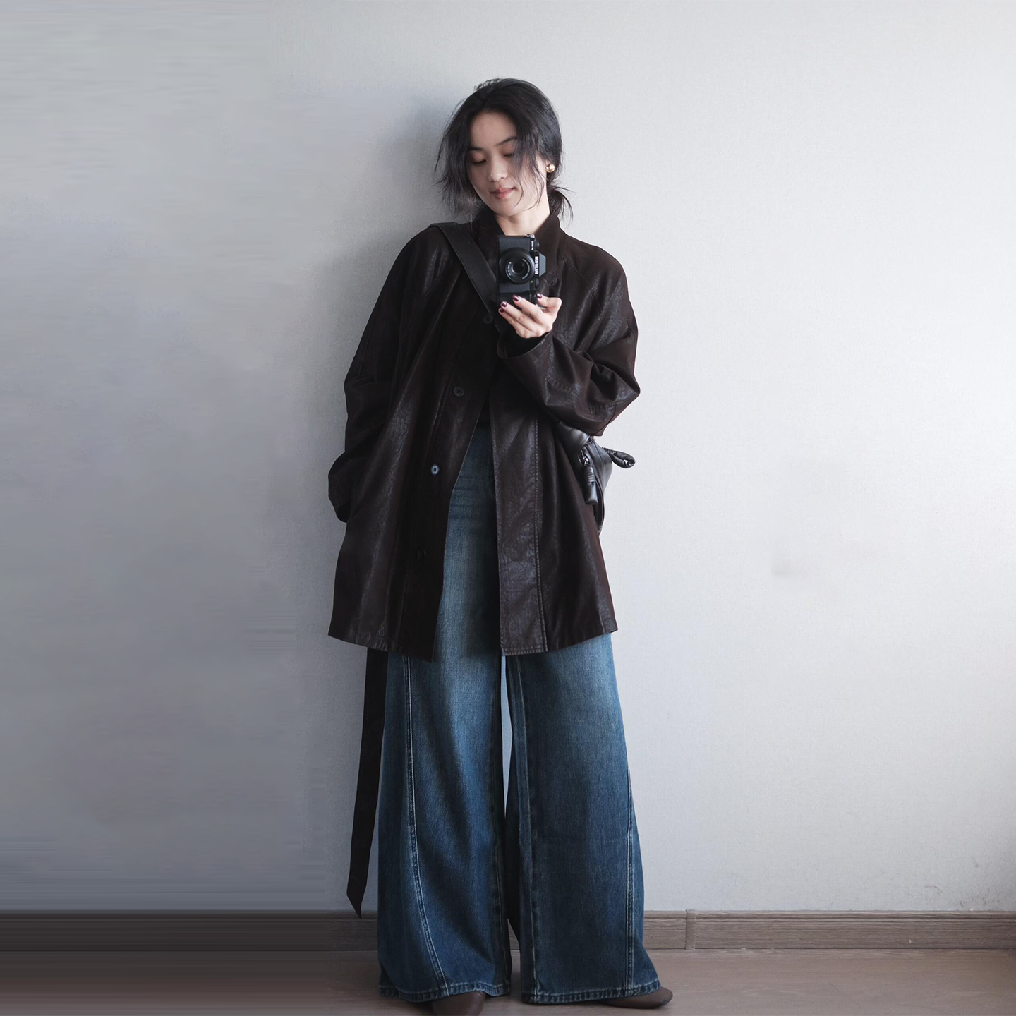 版型巨好看羽绒内胆皮衣羽绒服女2025深冬季新款短外套保暖高级感