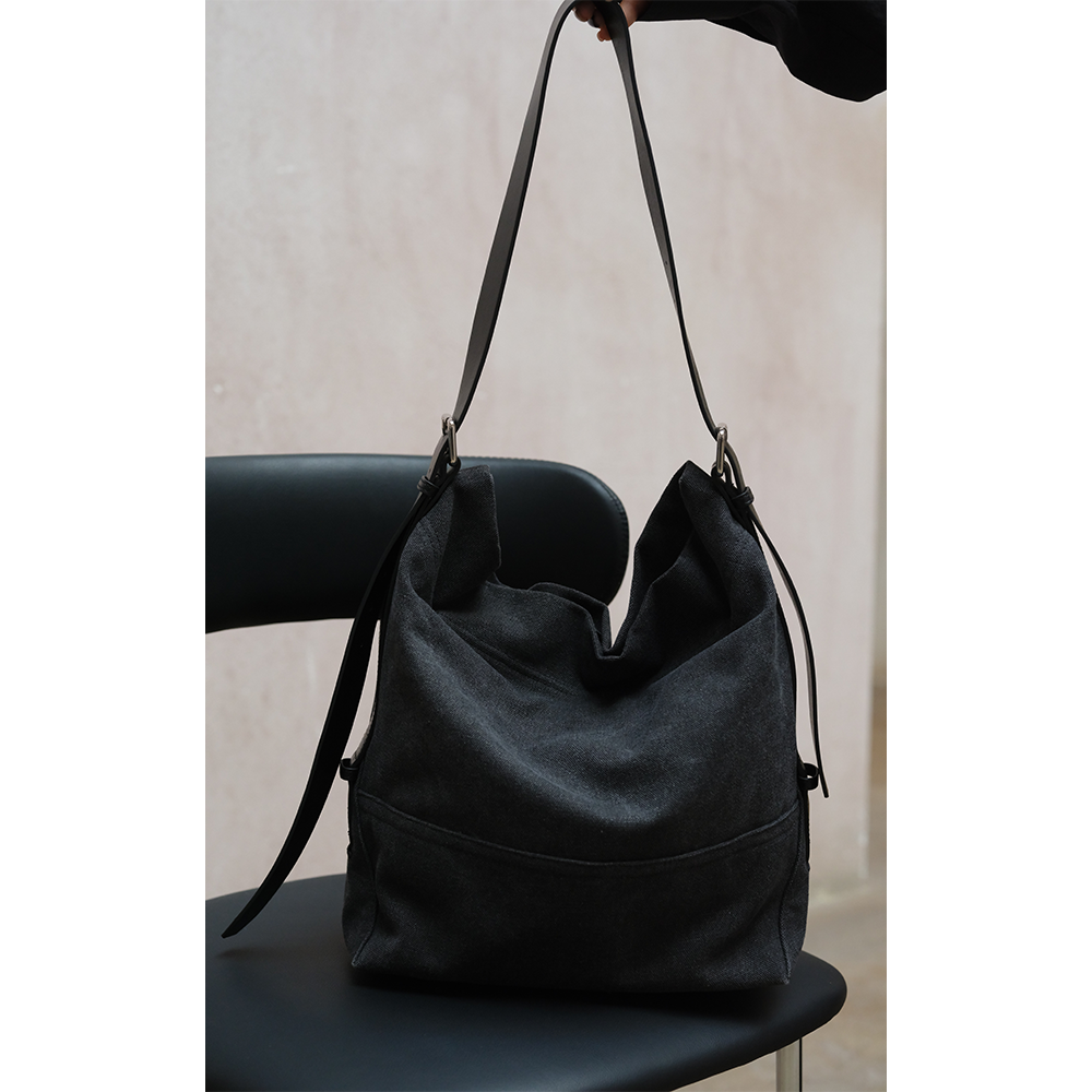 LA CALLA麻感单肩斜挎包包WDSP62