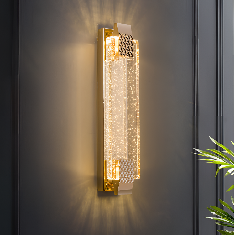 灯佐2025新款轻奢水晶星空壁灯客厅电视背景墙壁灯卧室床头网红灯