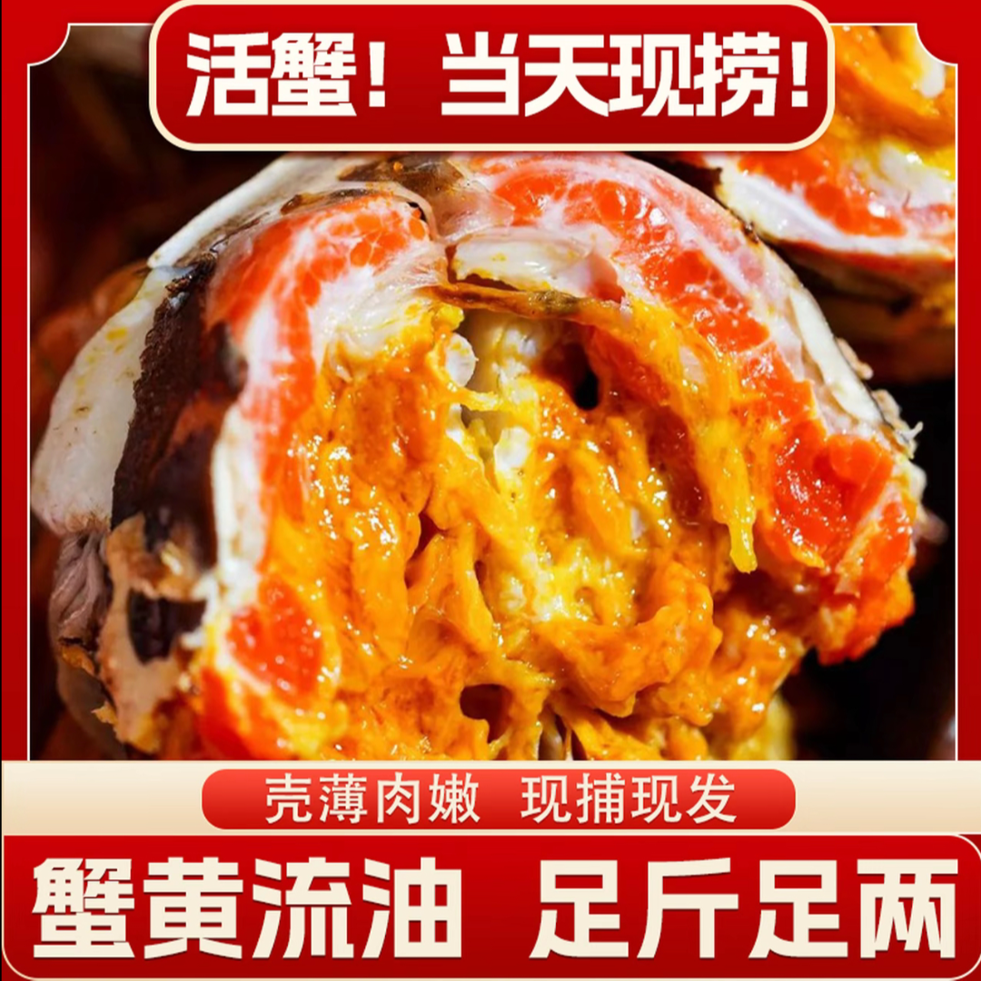 【活蟹】全母4.0-3.7两10只江苏大闸蟹