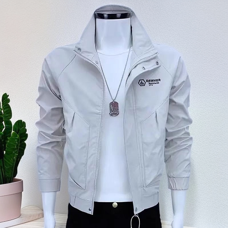 男装秋季款爆款2025新款休闲修身潮流爆款百搭工装男士夹克外套