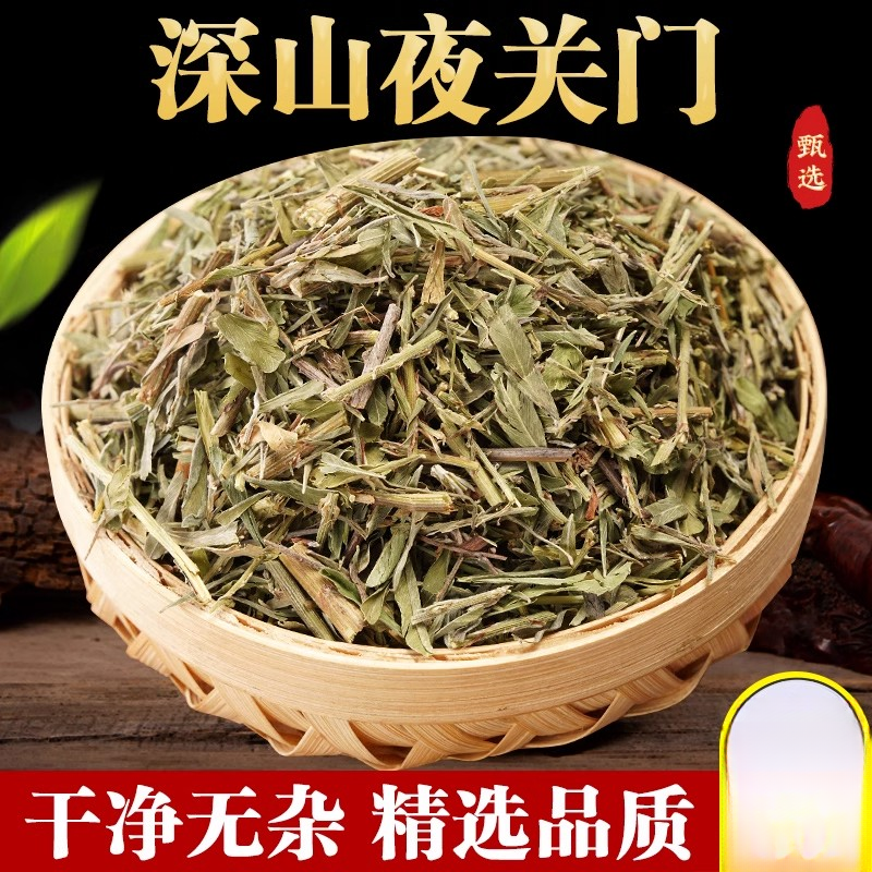 野生夜关门叶菜250g-500g干货包邮夜关门铁扫帚野鸡草小叶胡枝子