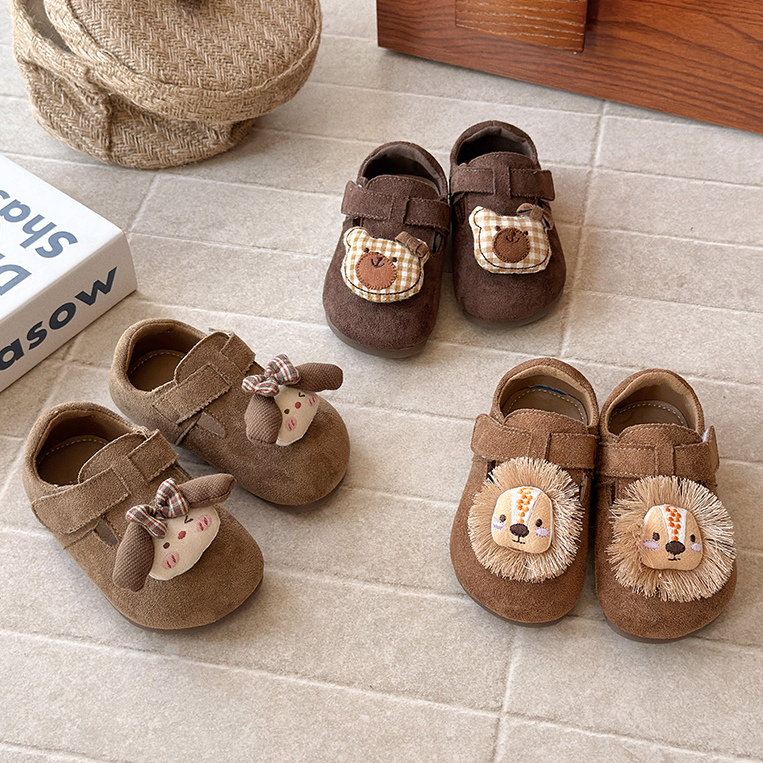 儿童小皮鞋2025潮款儿童鞋子女童鞋子女童单鞋可爱勃肯公主鞋韩系