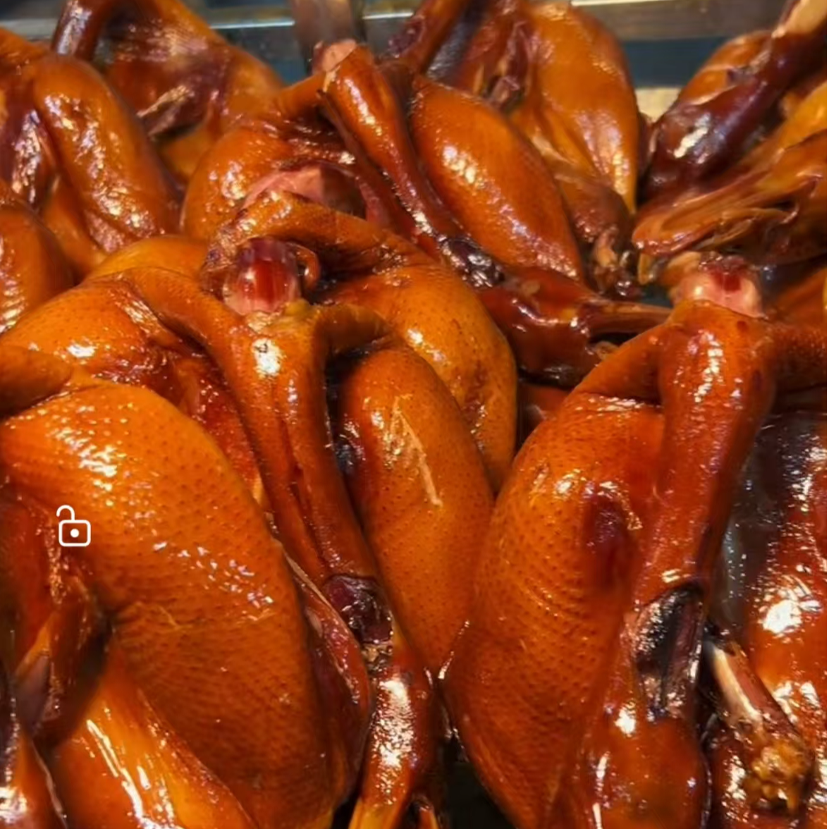 “九尺板鸭”卤味传统大众食材食品