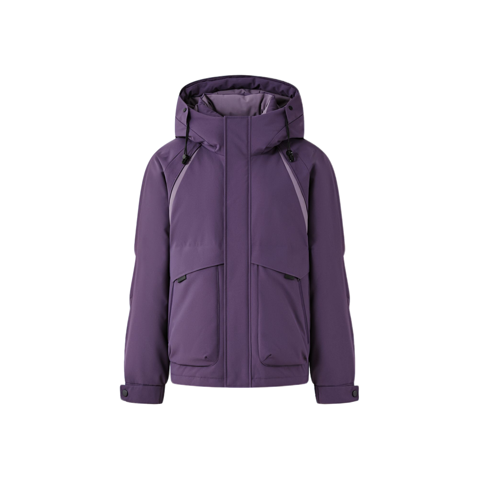 LY(紫岚破风者)寻拓者冬新款90绒情侣派克连帽羽绒服外套FYH6830