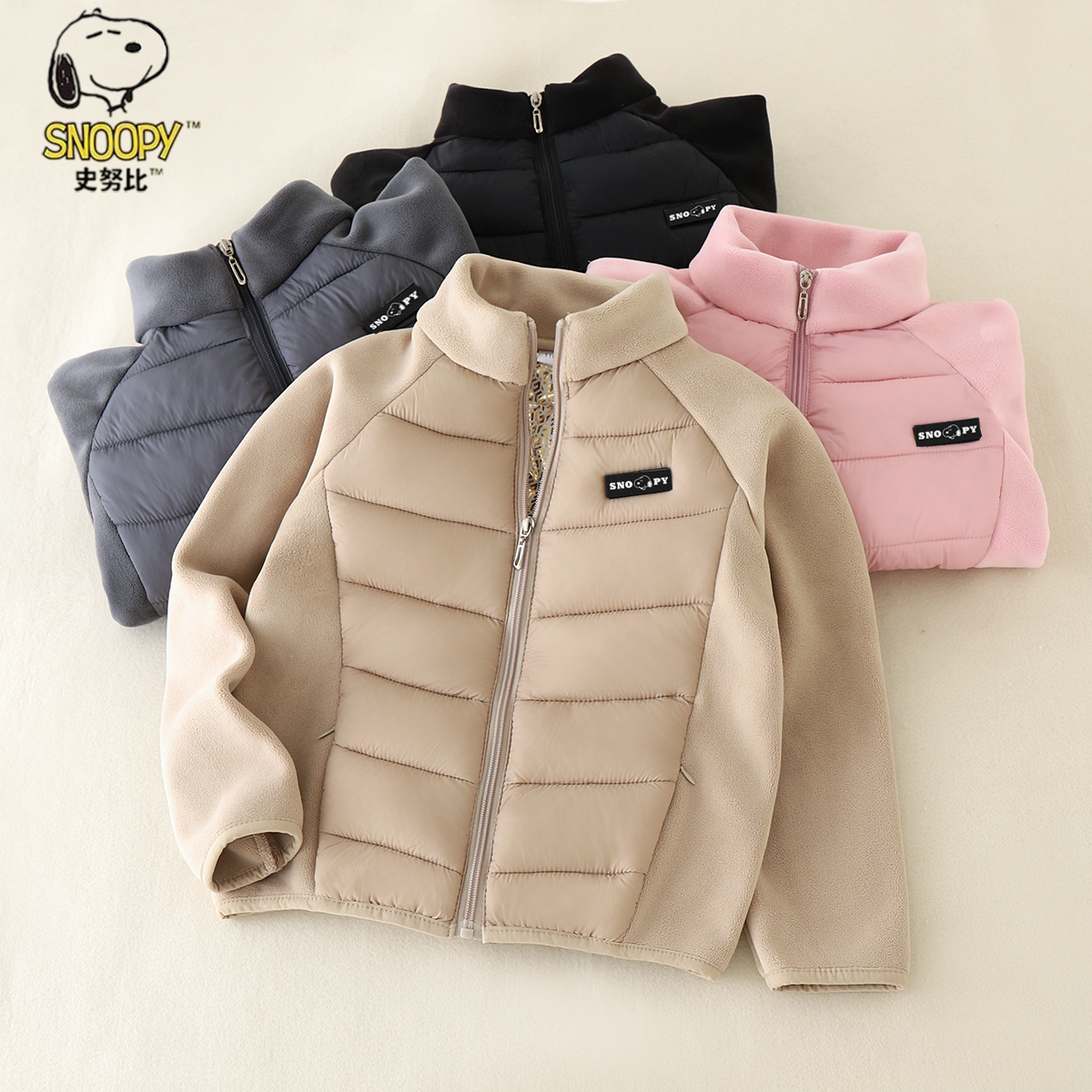 儿童轻薄棉服校服神器男女童2025秋冬季新款保暖棉衣宝宝内胆外套