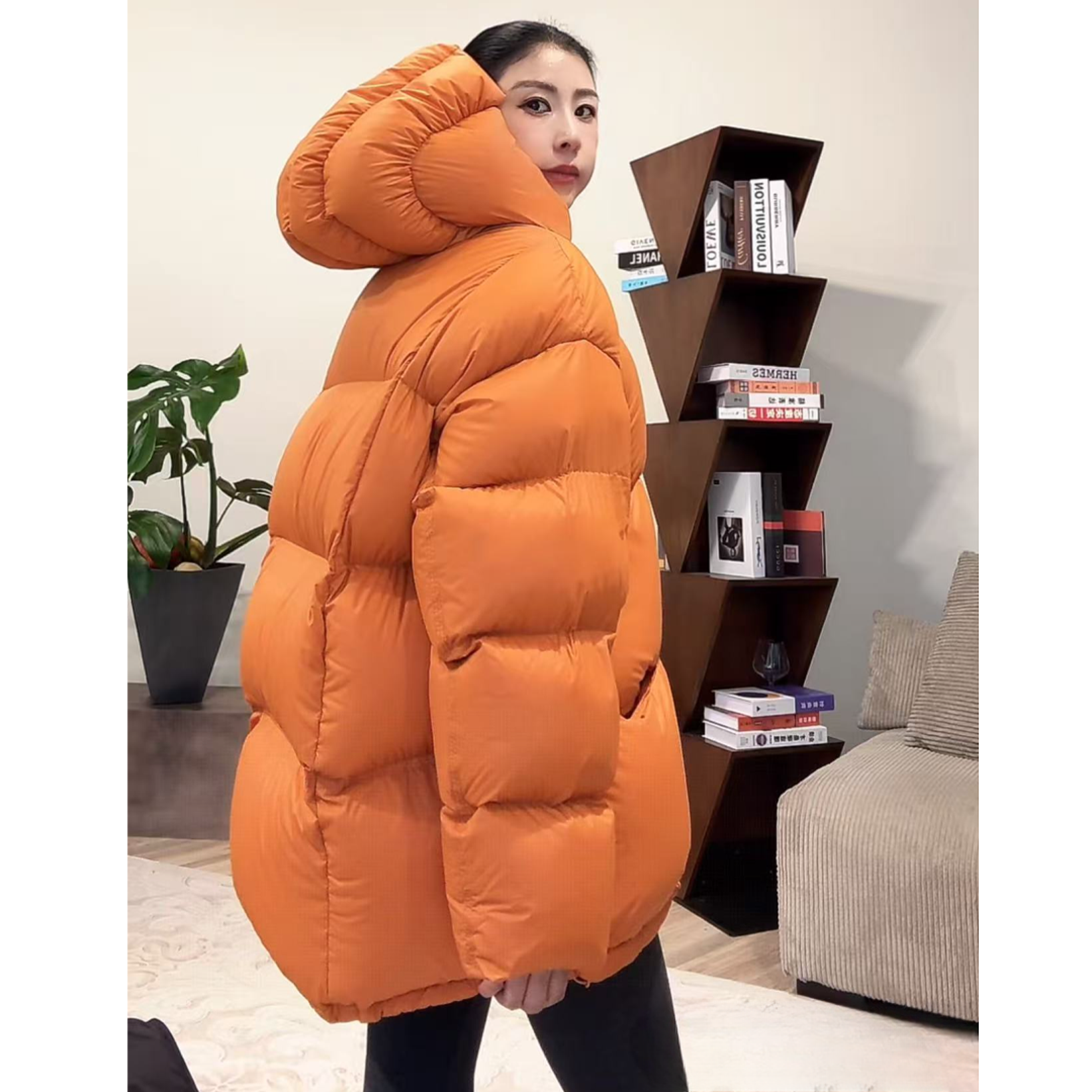 ZUOXIAOQI大樱桃95绒子羽绒服22（衣长70-72/胸围126-134）