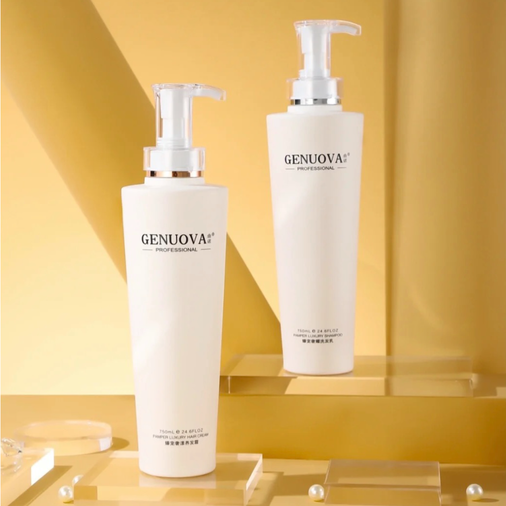 曲诺臻宠奢耀洗护蓬松柔顺去屑控油留香持久洗发水养发霜