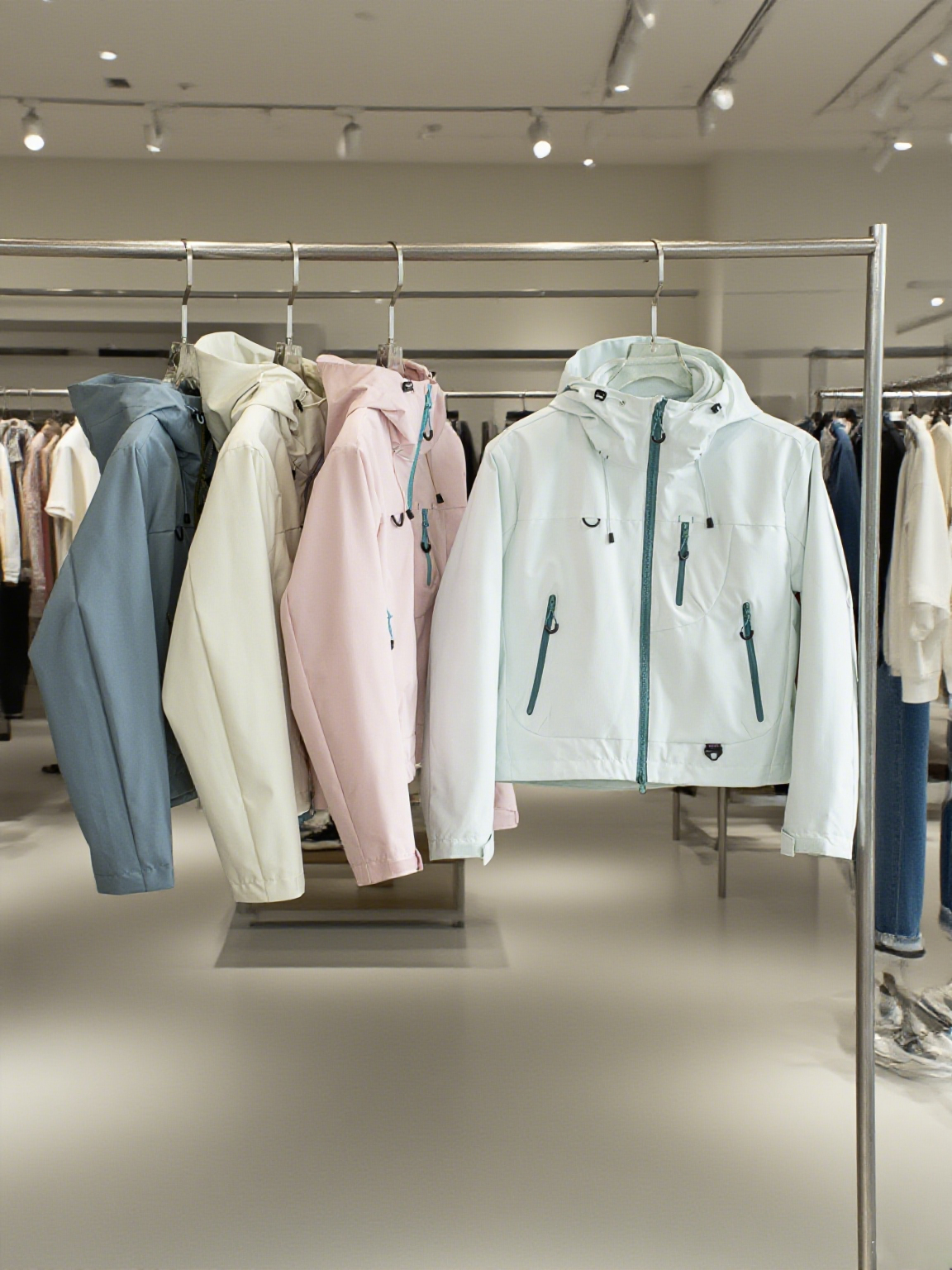 超好看~女款山系户外三合一真冲两件套摇粒绒三防保暖冲锋衣夹克