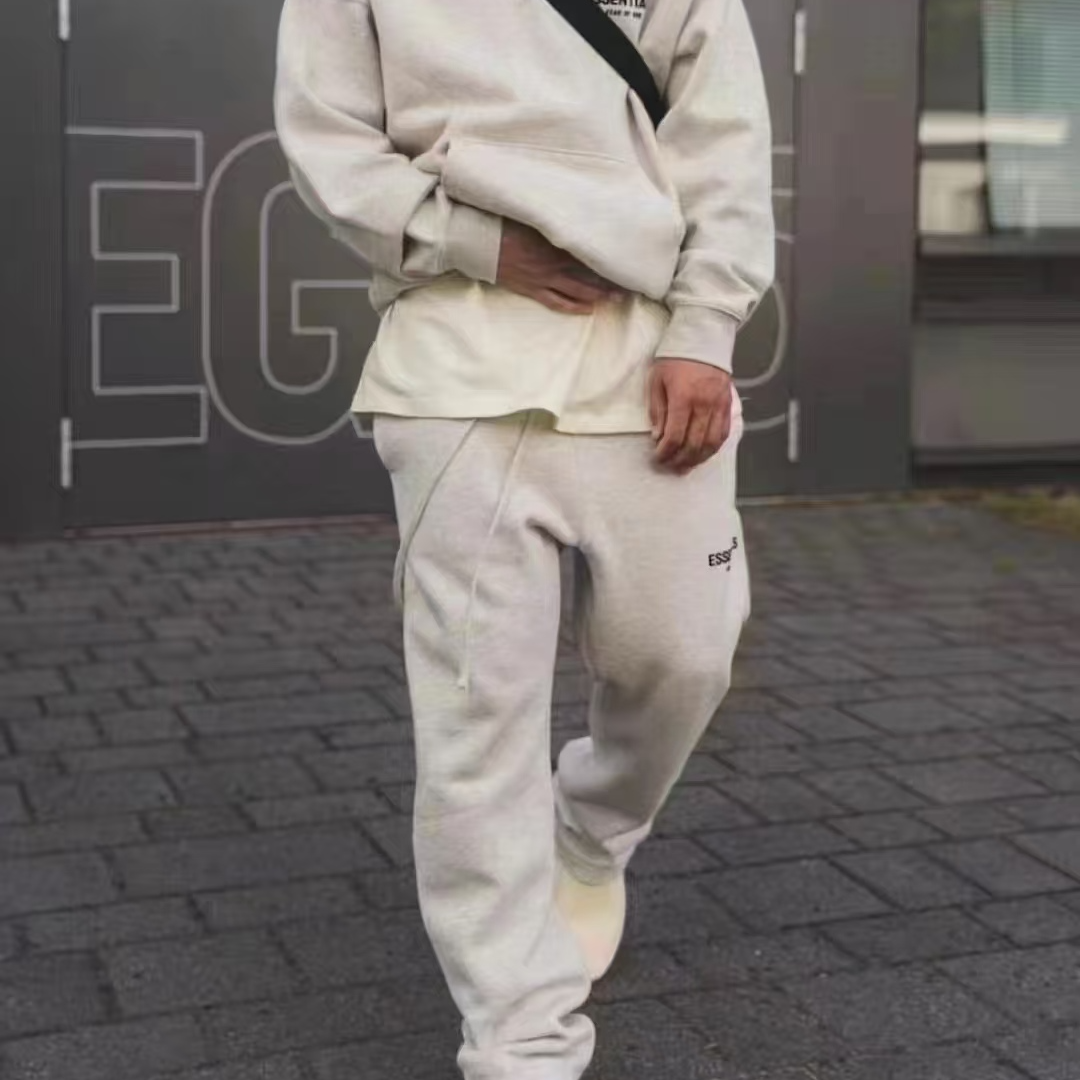 ESSENTIALS第八季直筒运动休闲宽松型运动长裤休闲裤长裤套装秋冬