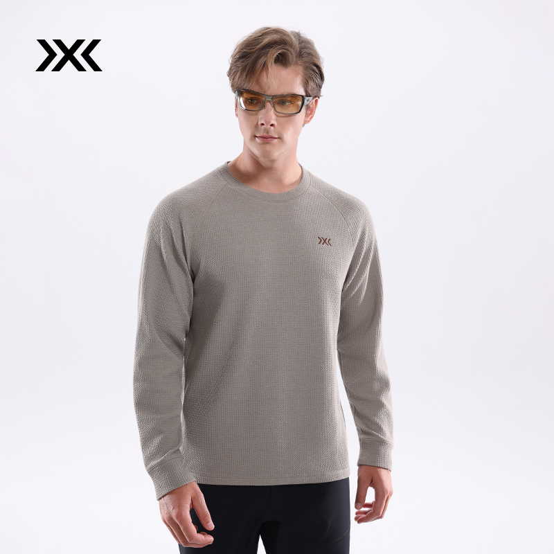 XBIONIC艾德空气层卫衣 轻盈柔软舒适灵活防紫外线圆领秋冬打底男