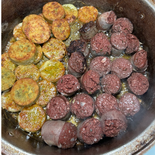 青海省外顺丰高原面肠血肠西北小吃美味美食猪肉系列手工传统