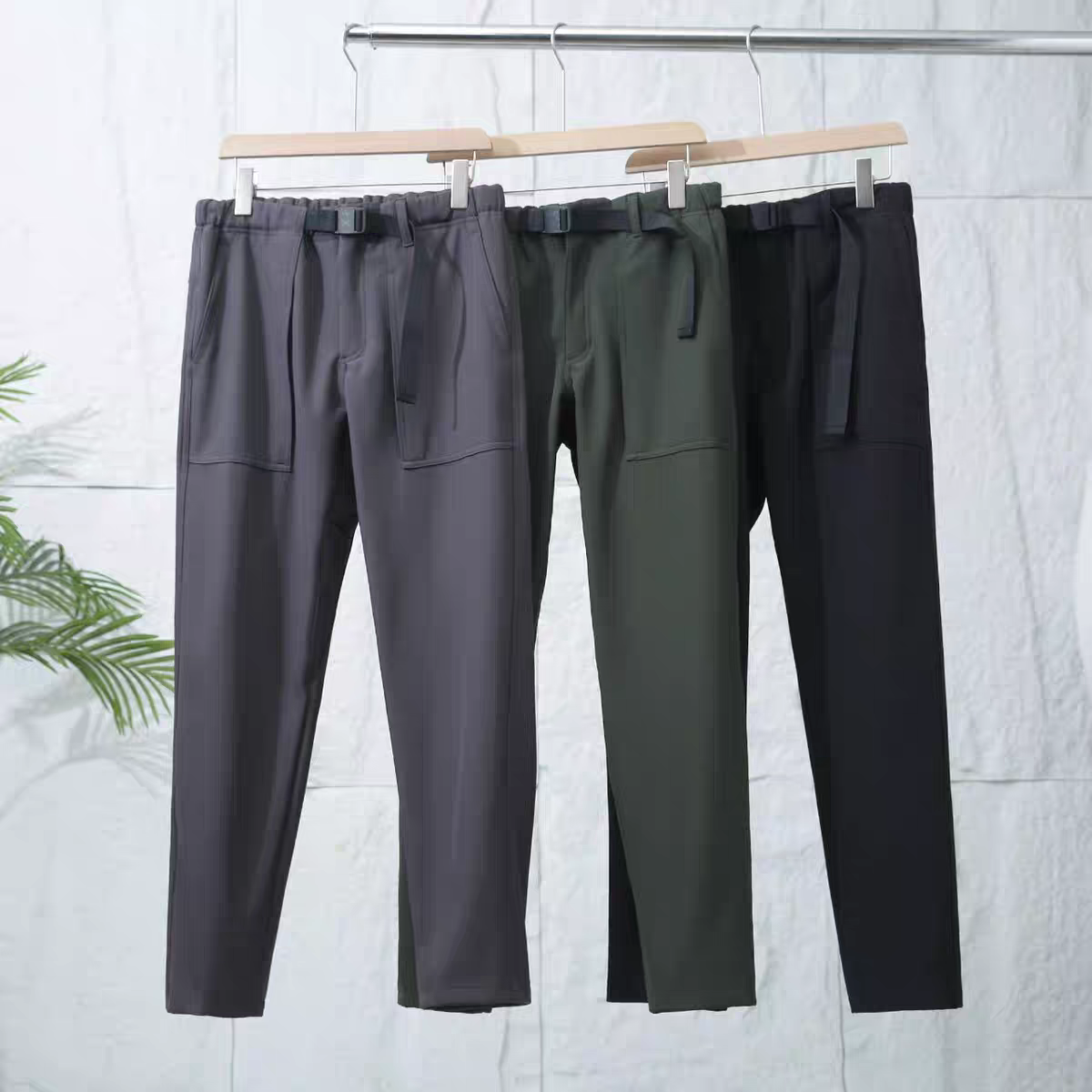 福利 迪家同款男士秋冬户外机能防水防风加绒加厚工装休闲裤45016