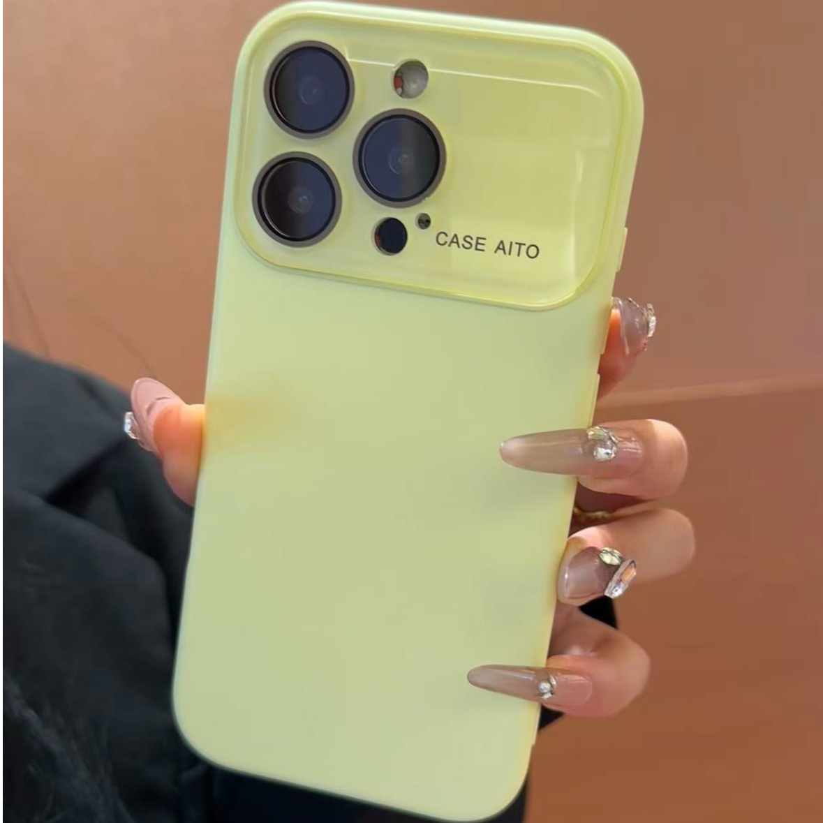 大视窗液态轻奢适用苹果17Promax/16Pro高级感手机壳15简约14/13