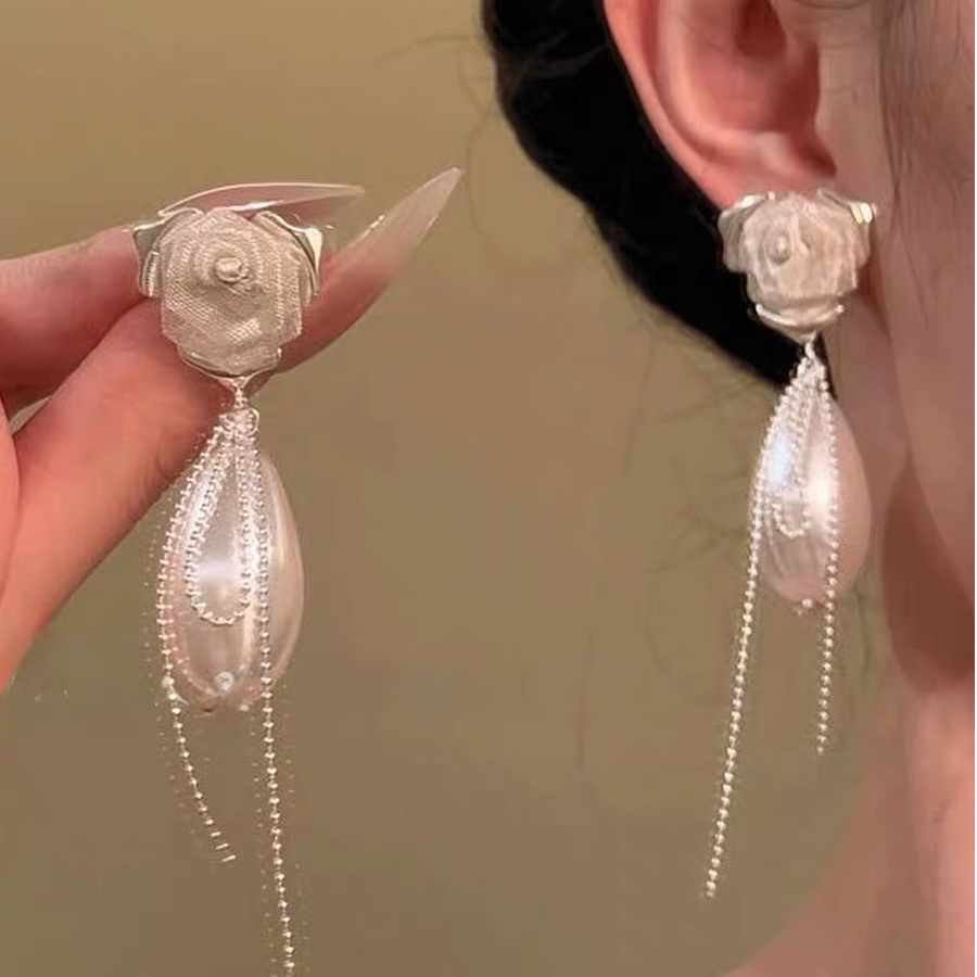 铜合金耳饰 金色民族风女朋克风耳环设计感手工复古法式优雅仙气