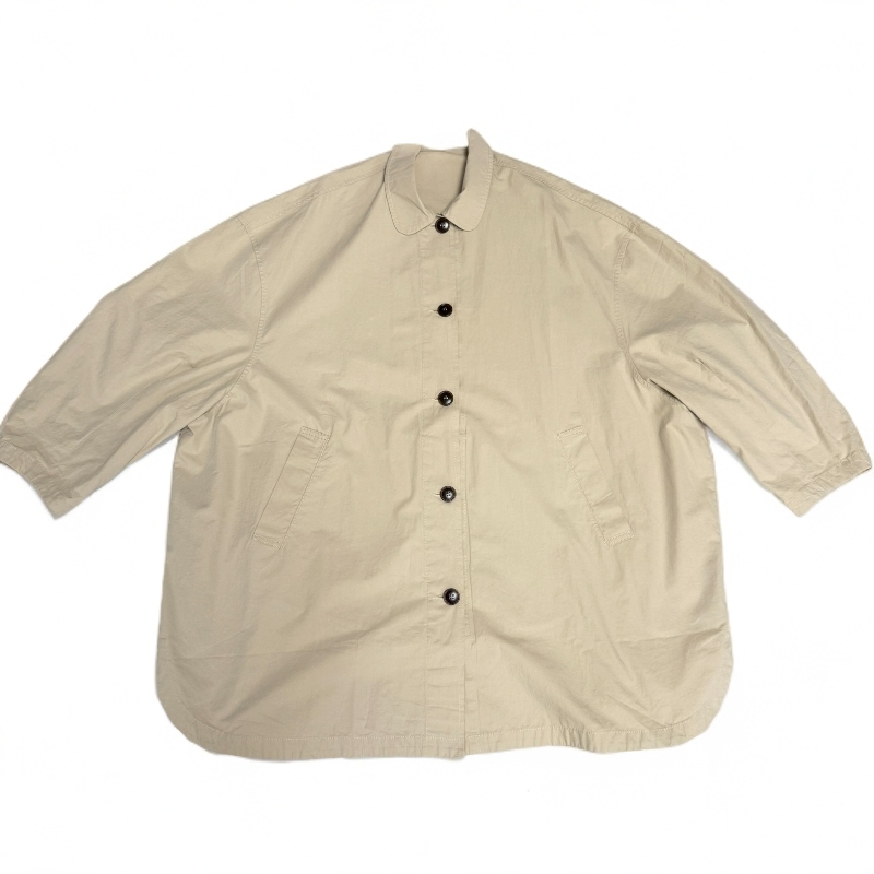 秋季设计廓版棉质风衣外套装