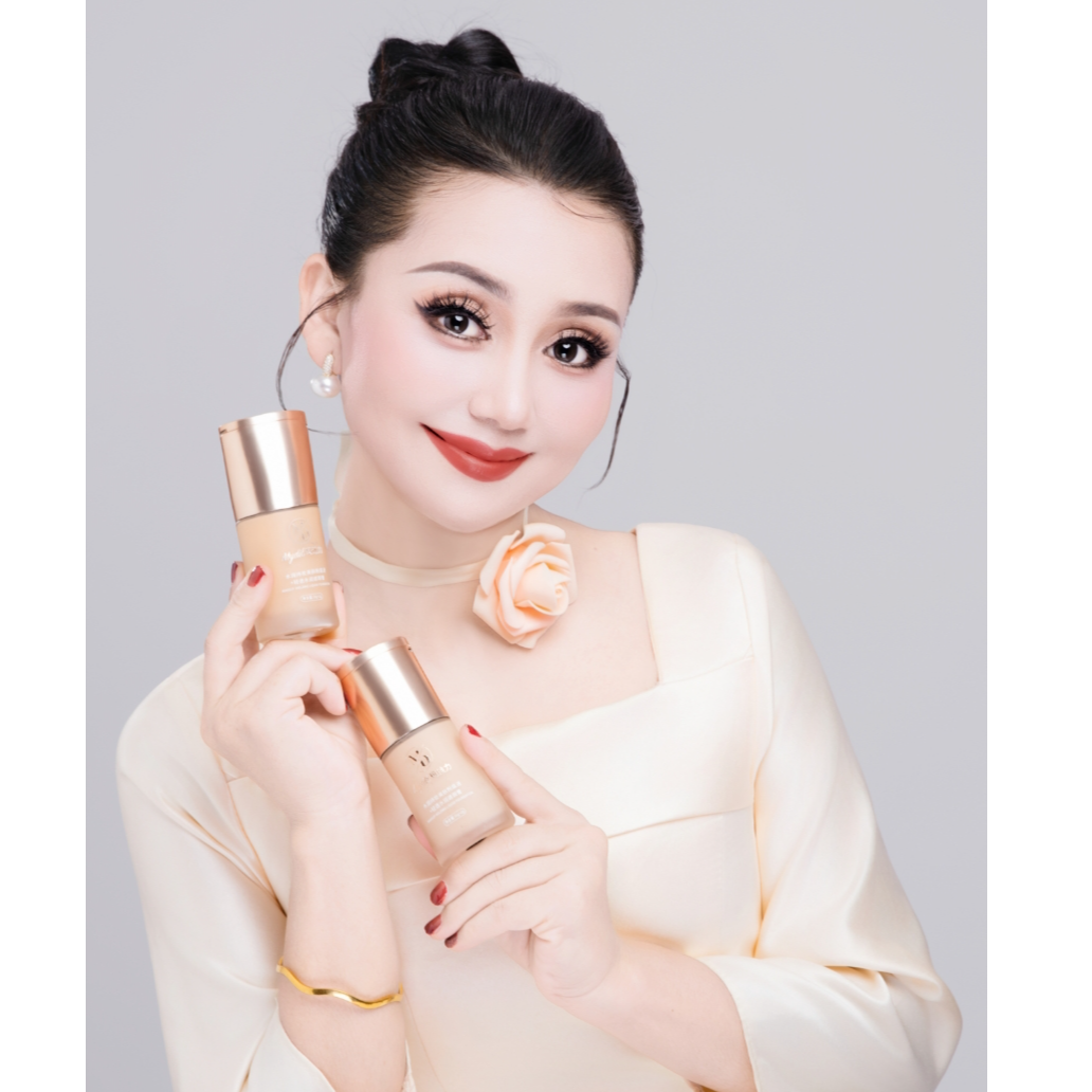 【MyDil】玛迪力水润持妆美肤粉底液35克+轻透水润遮瑕膏2克油皮