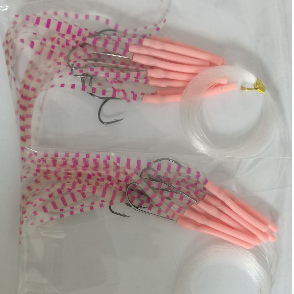 直播活动马鮹精选碳氟线刀鱼放流钩，天亚飞钩钓组