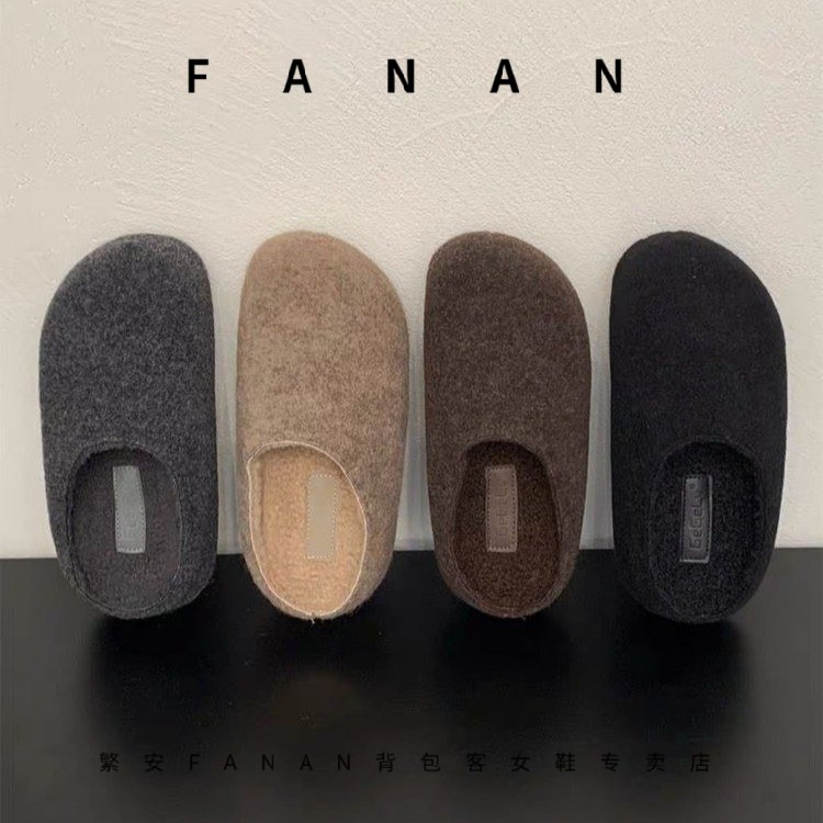 灰色百搭复古内增高5cm勃肯鞋女厚底小土豆防滑2025年新款女靴子