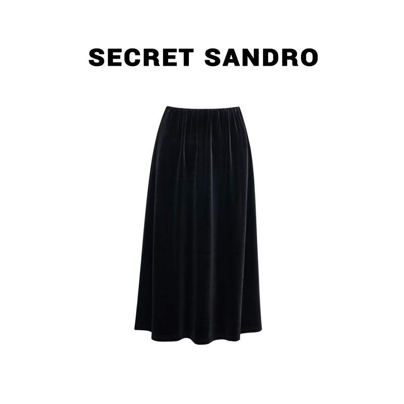 【黑丝绒】Secret Sandro 楚楚 腰裙 B65280158C