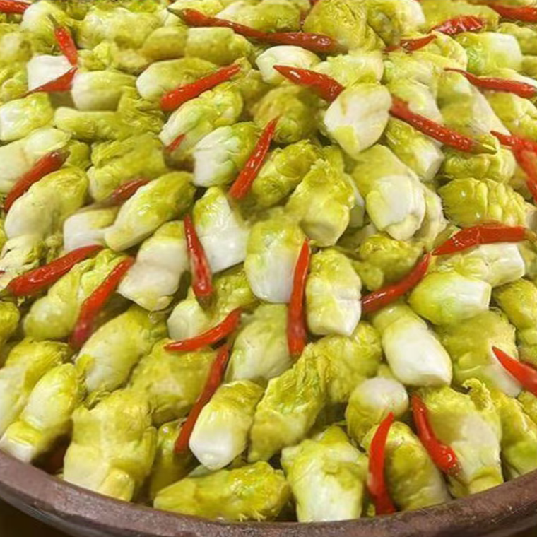 泡菜儿菜泡儿菜四川泡菜土坛泡菜下饭小菜泡口感脆爽泡菜自然发酵