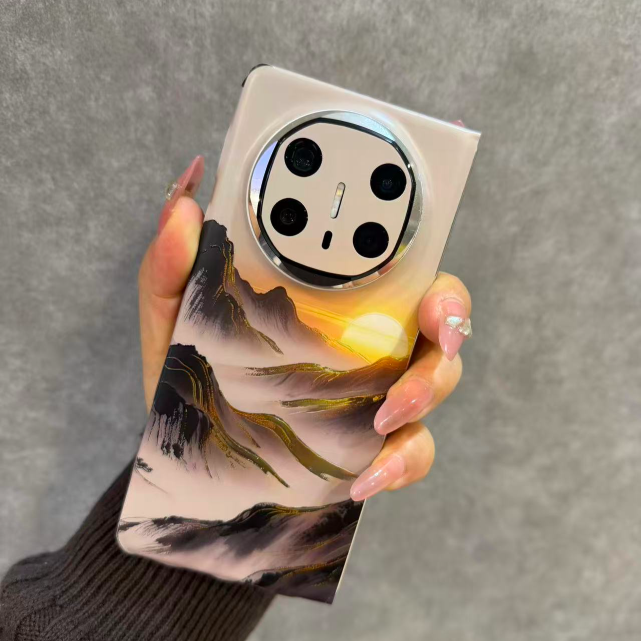顺丰包邮折叠屏手机金属色全包膜（拍一发二）【赠加热笔透明中轴膜】