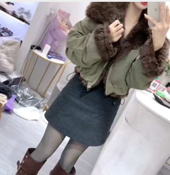 2025冬季时尚潮流百搭精品女装珍XV334