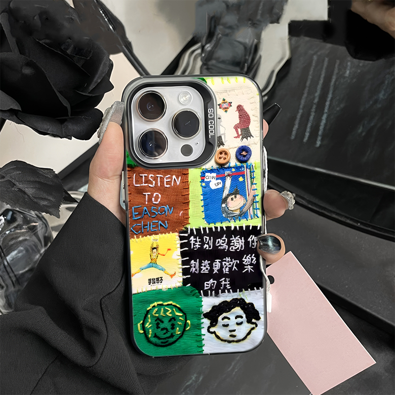 a5陈奕迅演唱会拼接苹果16彩银14适用iPhone15手机壳12硬17promax