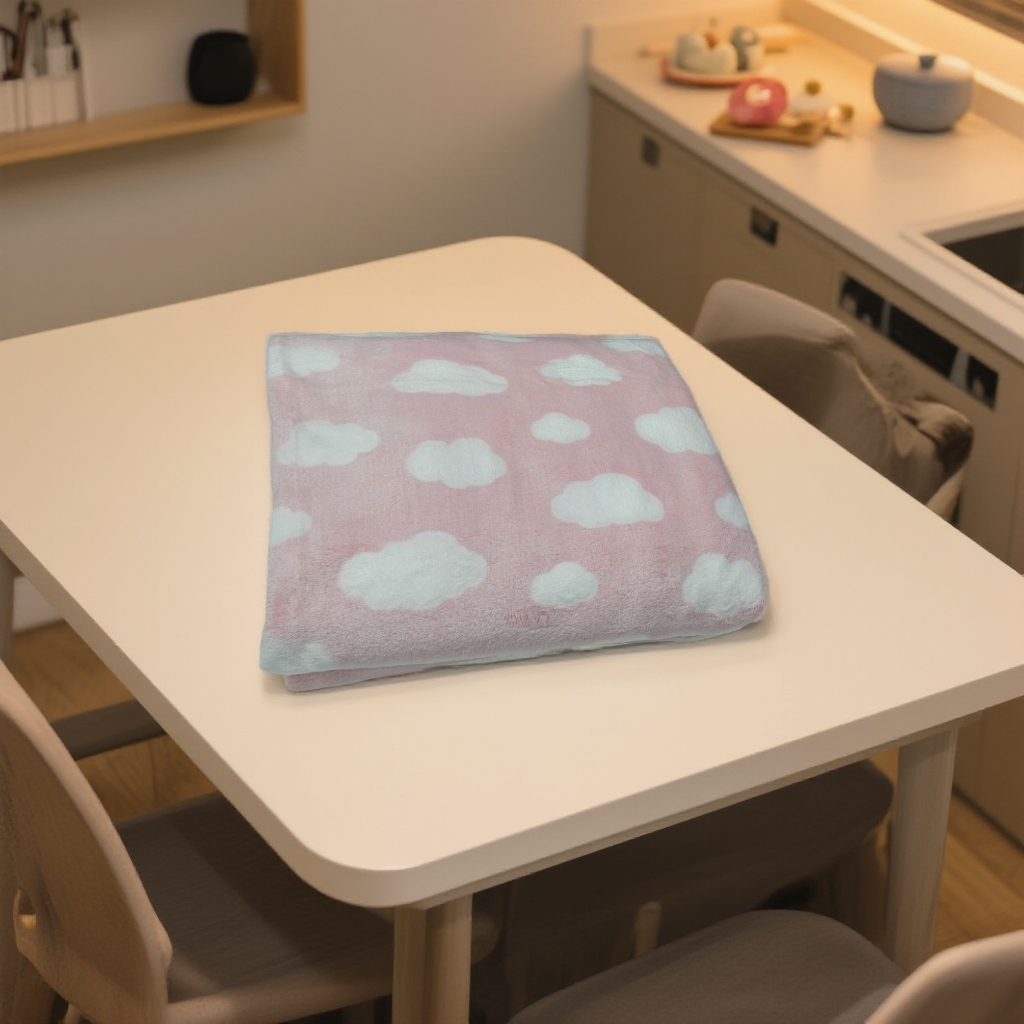 亲肤INS风四季通用毛毯包边床单毯子柔软奶绒