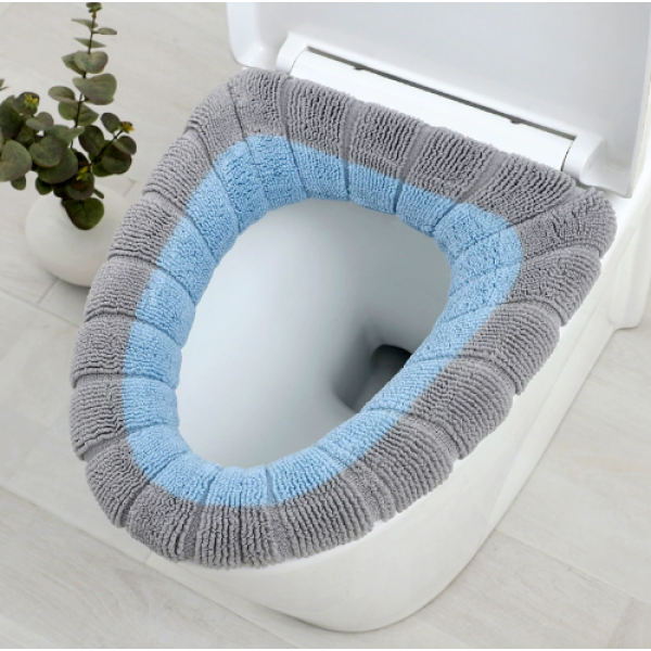 爆款马桶套马桶坐垫家用针织马桶圈四季通用坐便套冬季马桶垫