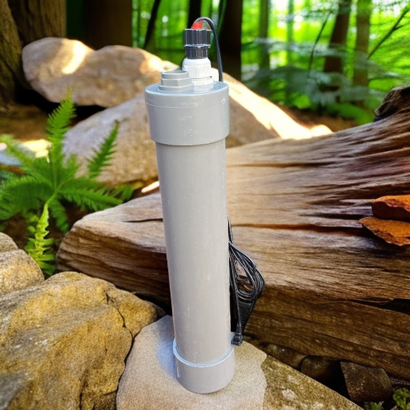 自制鱼池PVC杀菌器DIY杀菌器杀菌除藻神器