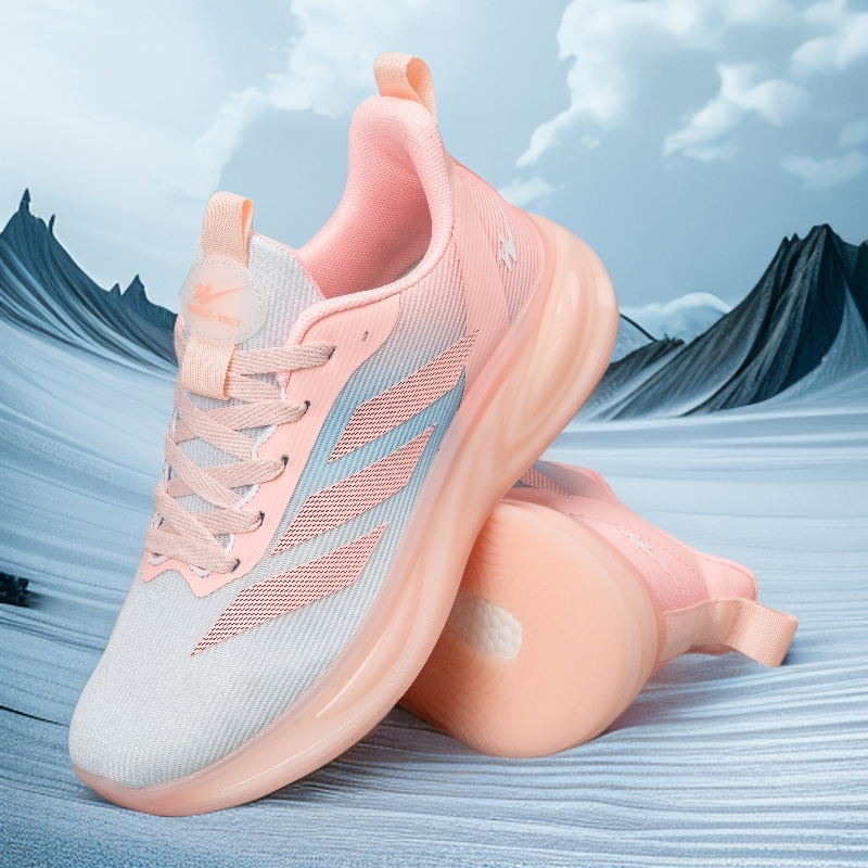女士低帮跑步鞋潮流超轻跑步鞋轻便跑鞋运动鞋女鞋软底休闲透气