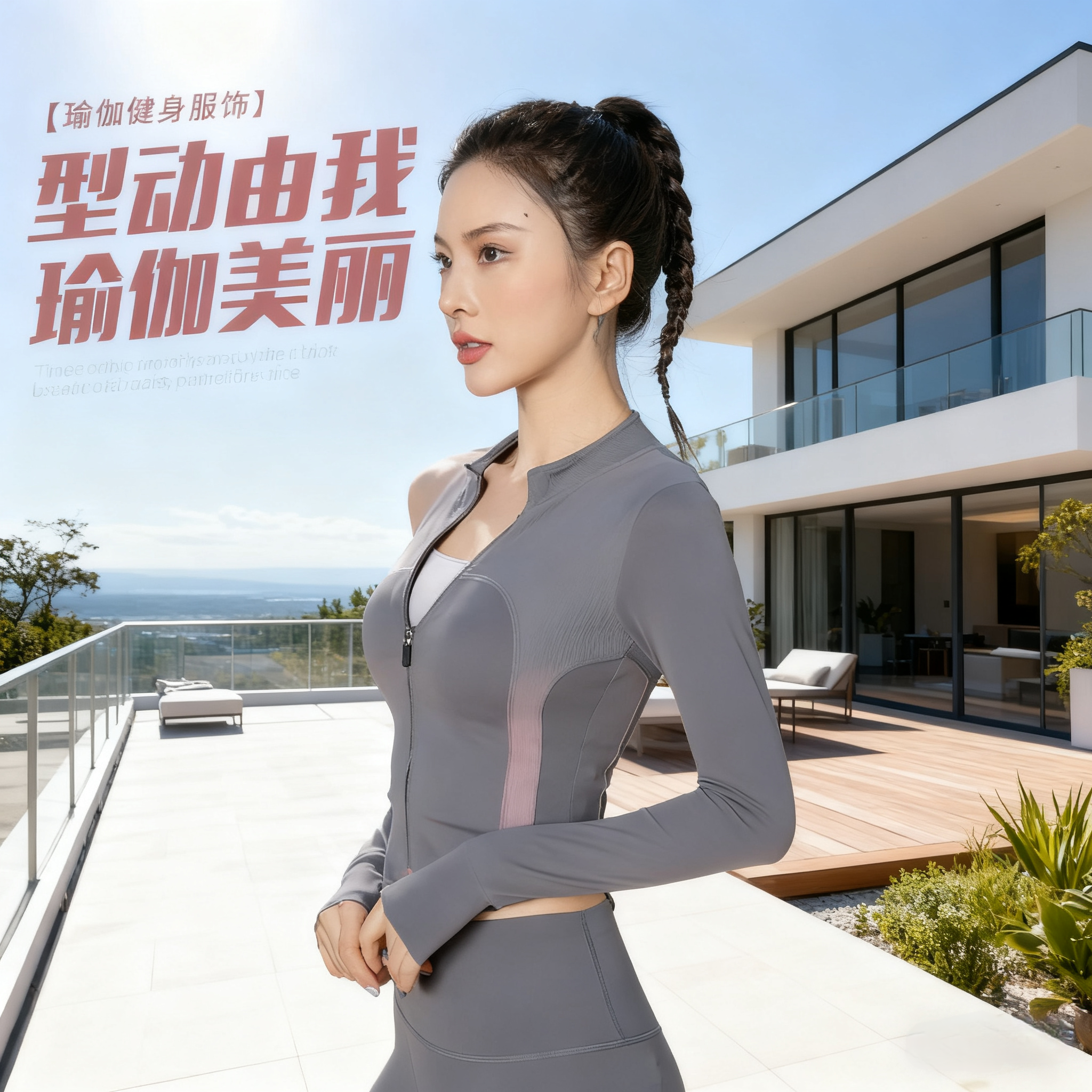 瑜伽服套装女2025新款秋冬高颜值速干上衣专业晨跑步健身房运动服