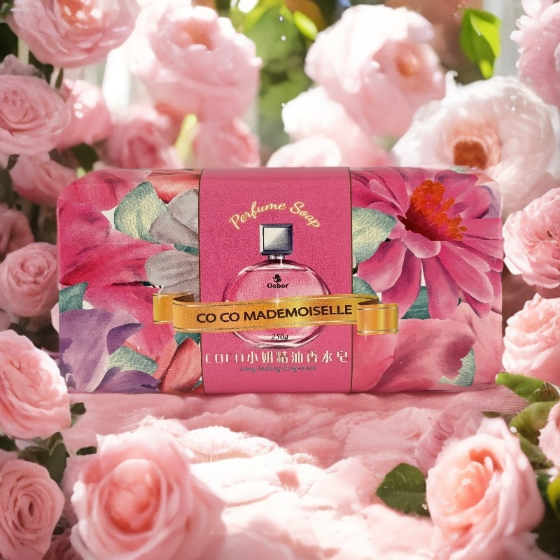 欧宜泊浪漫典藏250gCOCO小姐精油香水皂（内含起泡网）持久留香