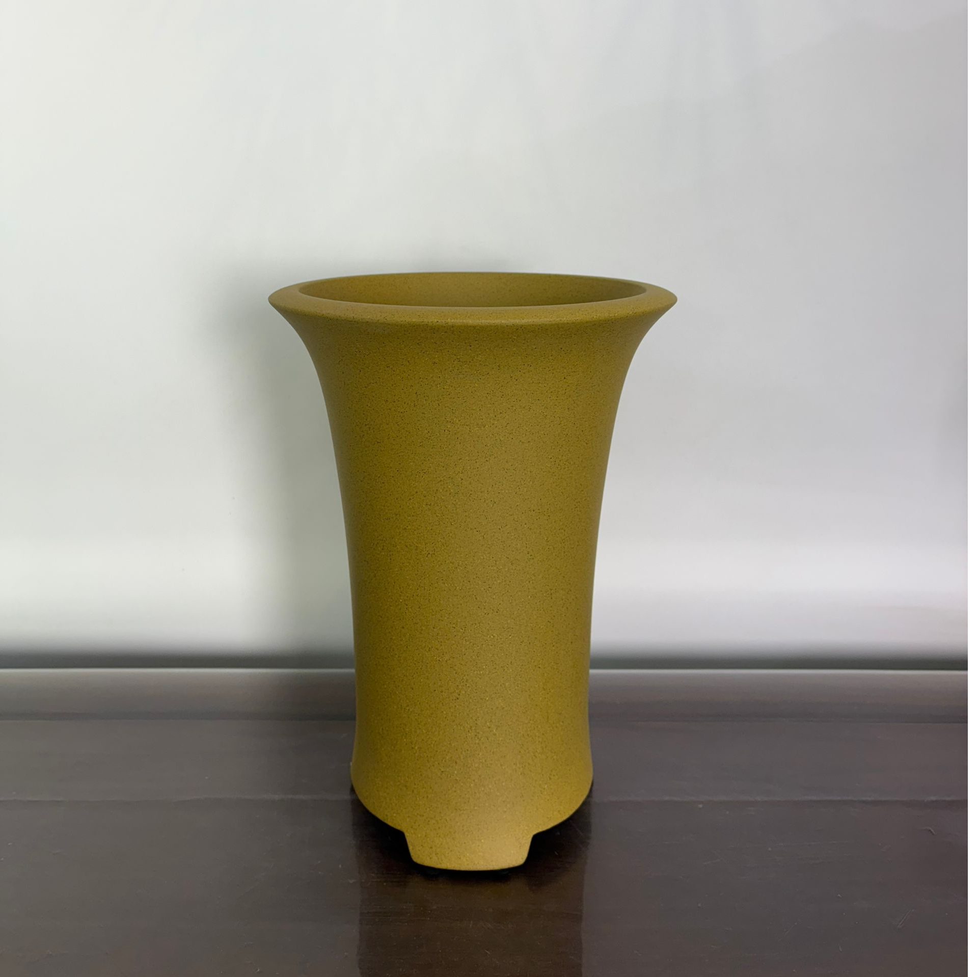 宜兴紫砂花盆  蕙兰建兰中号束腰兰花盆