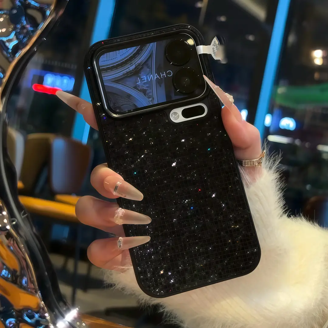 轻奢闪钻满天星适用苹果17/16promax手机壳iphone小米vivoppo华为