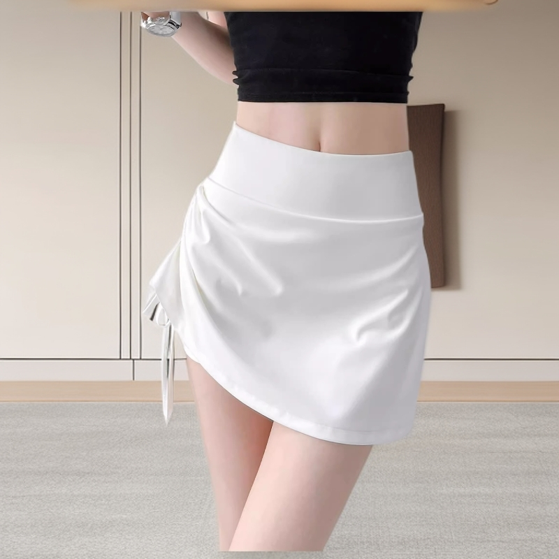 运动短裙女夏季高腰显瘦外穿跑步健身网球羽毛球半身裙瑜伽服裙裤