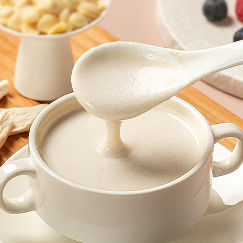 轻颜官杏仁七白饮营养早餐代餐粉烘焙即食冲饮百合山药白白饮