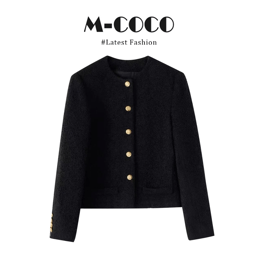 MARIE.COCO小香风外套女短款高级感2025春季韩系轻奢名媛千金上衣