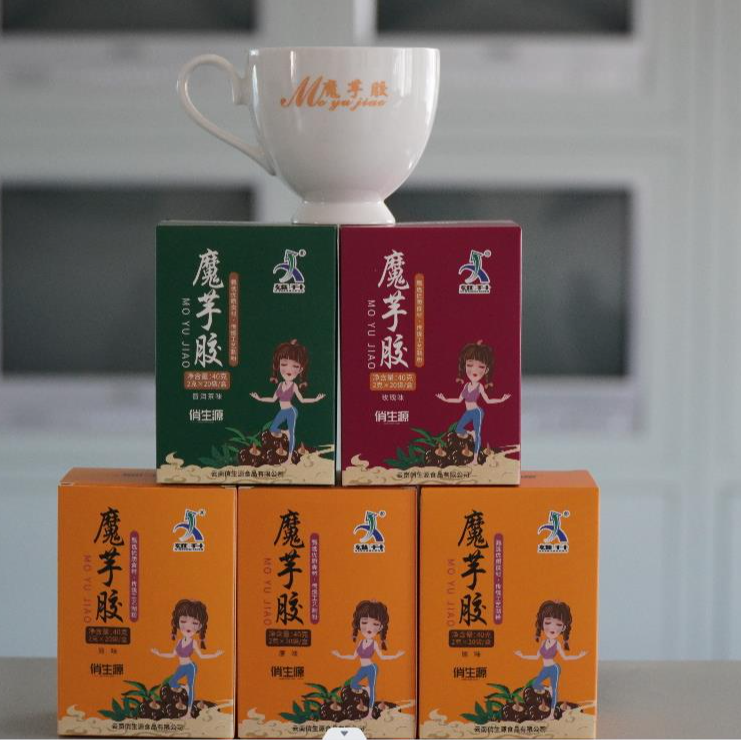 云南富源特产魔芋胶，富含膳食纤维饱腹代餐