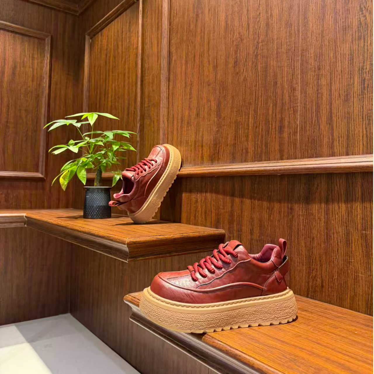 男鞋马丁靴新款复古英英伦风潮流厚底耐磨百搭舒适轻便运动休闲鞋