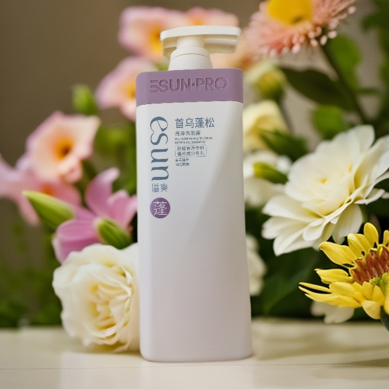 安安首乌蓬松亮泽洗发露1kg新包装