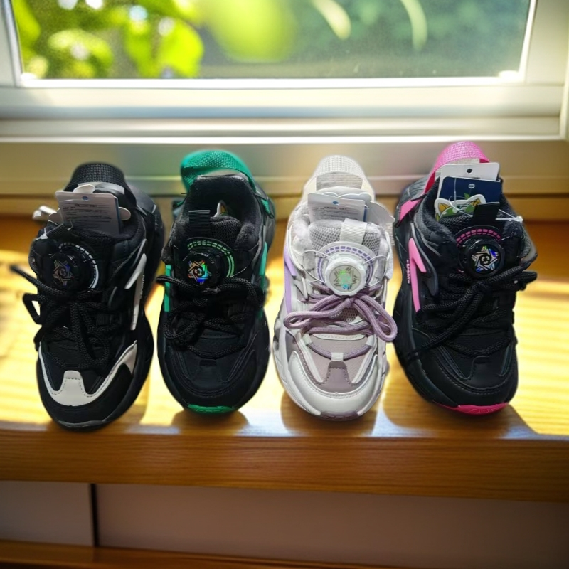 820儿童运动鞋男童鞋子秋冬季新款加绒保暖棉鞋运动老爹鞋女童