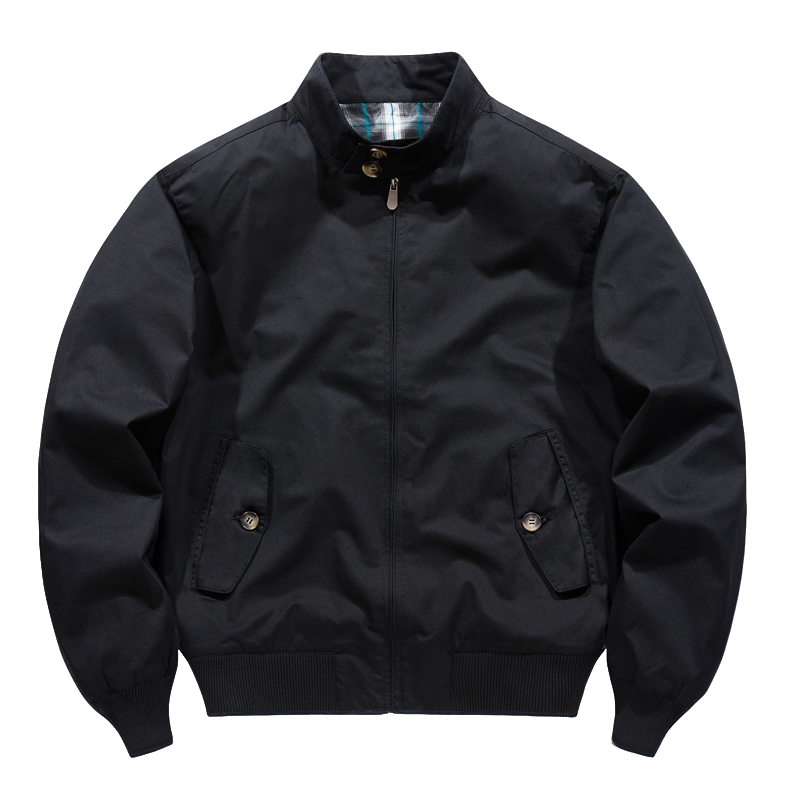 哈灵顿G9夹克年轻人男士老钱风行政夹克外套春秋立领飞行员夹克