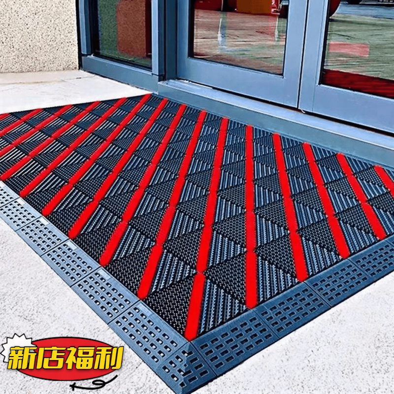 批发三合一地垫入户门拼接耐脏地毯酒店门口脚垫进门防水定制垫子