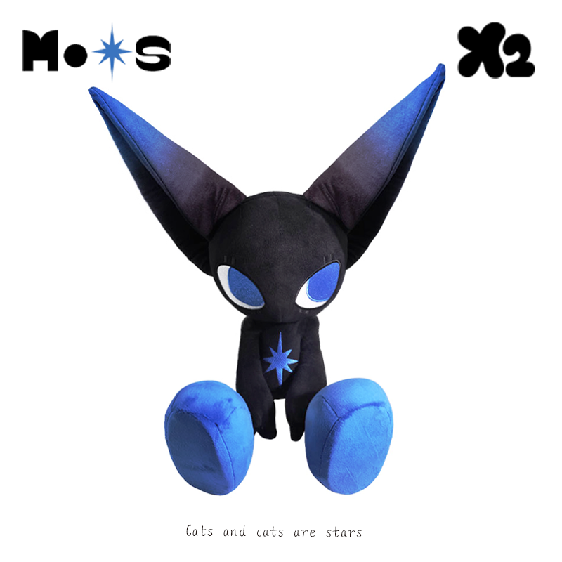 X2HOMME MOOS 原创正版毛绒玩偶公仔二次元情侣圣诞礼物公仔陪伴